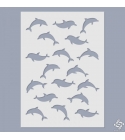 Delfin 02 stencil