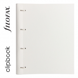 Fehér A4 Filofax Clipbook