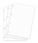A4 vegyes jegyzetlap fehér | Filofax Clipbook