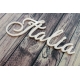 Italia | chipboard címfelirat
