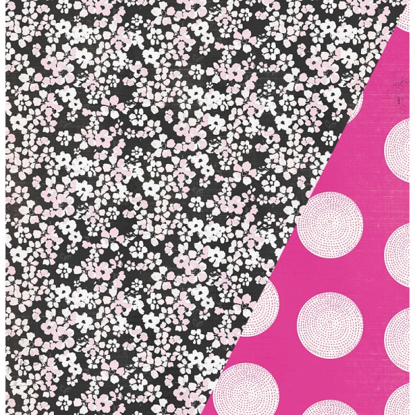Pink Petals | 12×12" scrapbookpapír
