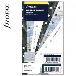 Personal üres márvány jegyzetlap | Filofax