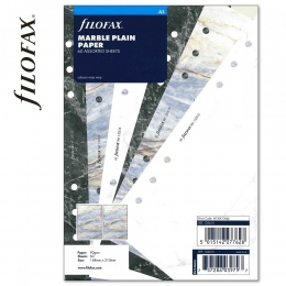 A5 üres márvány jegyzetlap | Filofax