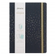 Charcoal A5 | Filofax Notebook Confetti
