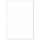 A5 ponthálós jegyzetlap fehér | Filofax