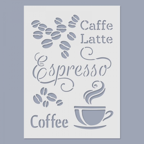 Espresso stencil