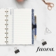 Mályva öntapadós tolltartó határidőnaplóhoz | Filofax