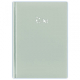 Zöld ponthálós füzet A5 | MyPastel Bullet