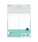 A5 Tevékenységtervező Notebook betétlap | Filofax