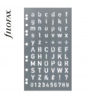 Letter stencil | Filofax