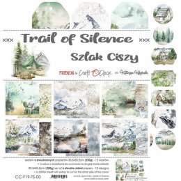 A csend nyoma (Trail of silence) | 12" scrapbookpapír készlet