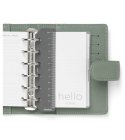 Szürke Pocket Minimal napjelölő vonalzó | Filofax