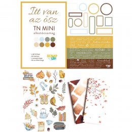 Itt van az ősz TN Mini | 20,3x20,3 scrapbook alkotócsomag