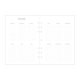 2024 A5 Minimal oszlopos heti naptárbetét | Filofax