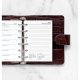2024 Pocket heti naptárbetét 1 hét/1 oldal + 1 oldal jegyzet fehér | Filofax