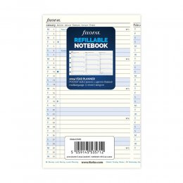 2024 Pocket éves Notebook fehér naptárbetét | Filofax