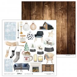 Lexi Design Loft Christmas 03 | 12" scrapbookpapír