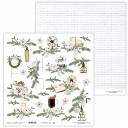Lexi Design Loft Christmas 11| 12" scrapbookpapír