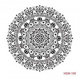 Mandala stencil HDM-109