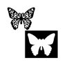 Pillangók stencil
