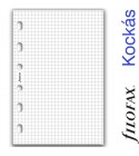 Pocket négyzethálós jegyzetlap fehér | Filofax