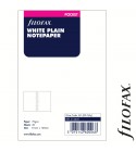 Pocket üres jegyzetlap fehér | Filofax