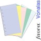 Filofax Jegyzetlapok, Personal vegyes színek nagy csomag