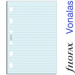 Pocket vonalas jegyzetlap, kék | Filofax