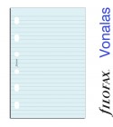 Pocket vonalas jegyzetlap, kék | Filofax