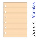Pocket vonalas jegyzetlap, lazac | Filofax