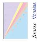 Pocket vonalas jegyzetlap klasszikus szín | Filofax