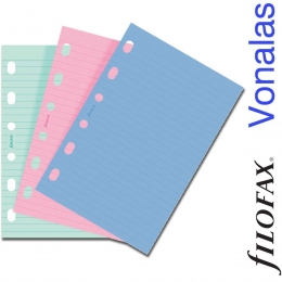 Pocket vonalas jegyzetlap 3-féle színű | Filofax