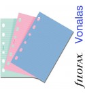 Pocket vonalas jegyzetlap 3-féle színű | Filofax