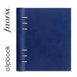Sötétkék A5 Filofax Clipbook