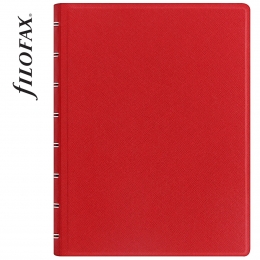 Piros A5 | Filofax Notebook Saffiano