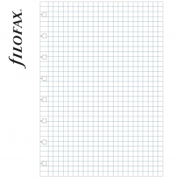 A5 négyzethálós jegyzetlap fehér | Filofax Notebook