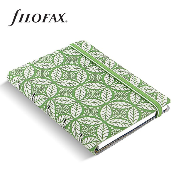 Filofax Notebook Impressions Pocket Zöld-fehér