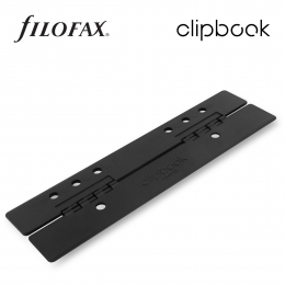Filofax Clipbook Lyukasztó, hordozható, A5, Fekete