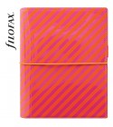 Pink-narancs csíkos A5 Domino Lakk határidőnapló | Filofax