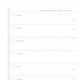 A5 heti naptárbetét dátum nélkül | Filofax Clipbook