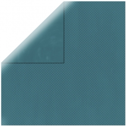Denim Blue Double Dot | 12" scrapbookpapír