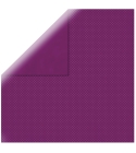 Purple Double Dot | 12" scrapbookpapír