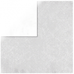 Vanilla Double Dot 12" scrapbookpapír