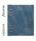 Denim A5 Filofax Clipbook