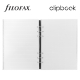 Silver A5 Filofax Clipbook