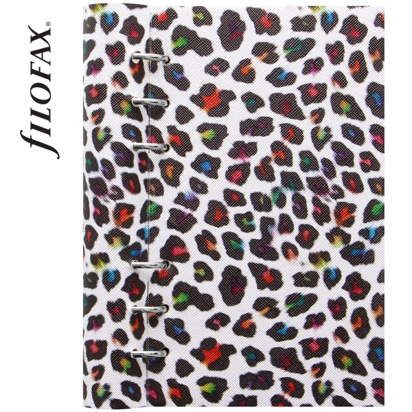Leopard Personal Filofax Clipbook