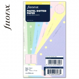 Personal ponthálós jegyzetlap pasztell színű | Filofax
