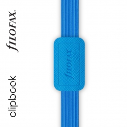 Kék A5 rugalmas zárószalag Filofax Clipbook