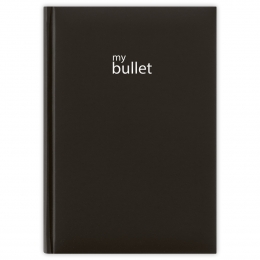 Fekete ponthálós füzet A5 | Pannon Bullet