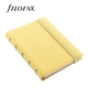 Sárga Pocket Filofax Notebook Classic Pastel